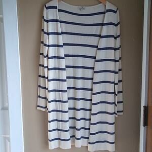 Cortland Park Cashmere Silk Nautical Cardigan